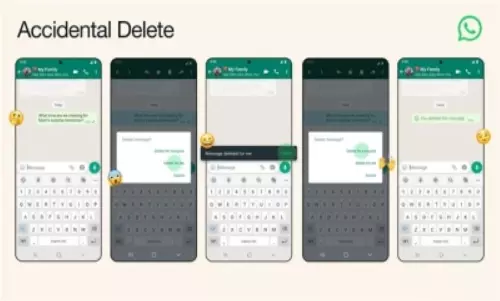 WhatsApp rolls out new feature to revert delete for me option