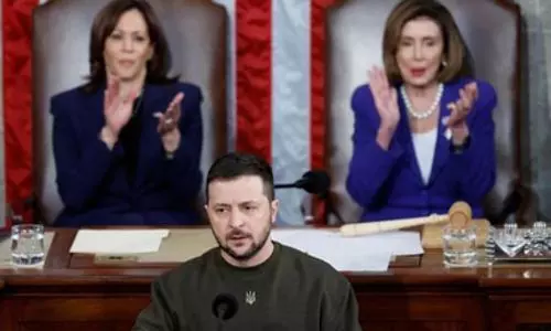 Ukraine alive and kicking Zelenskyy tells US Congress