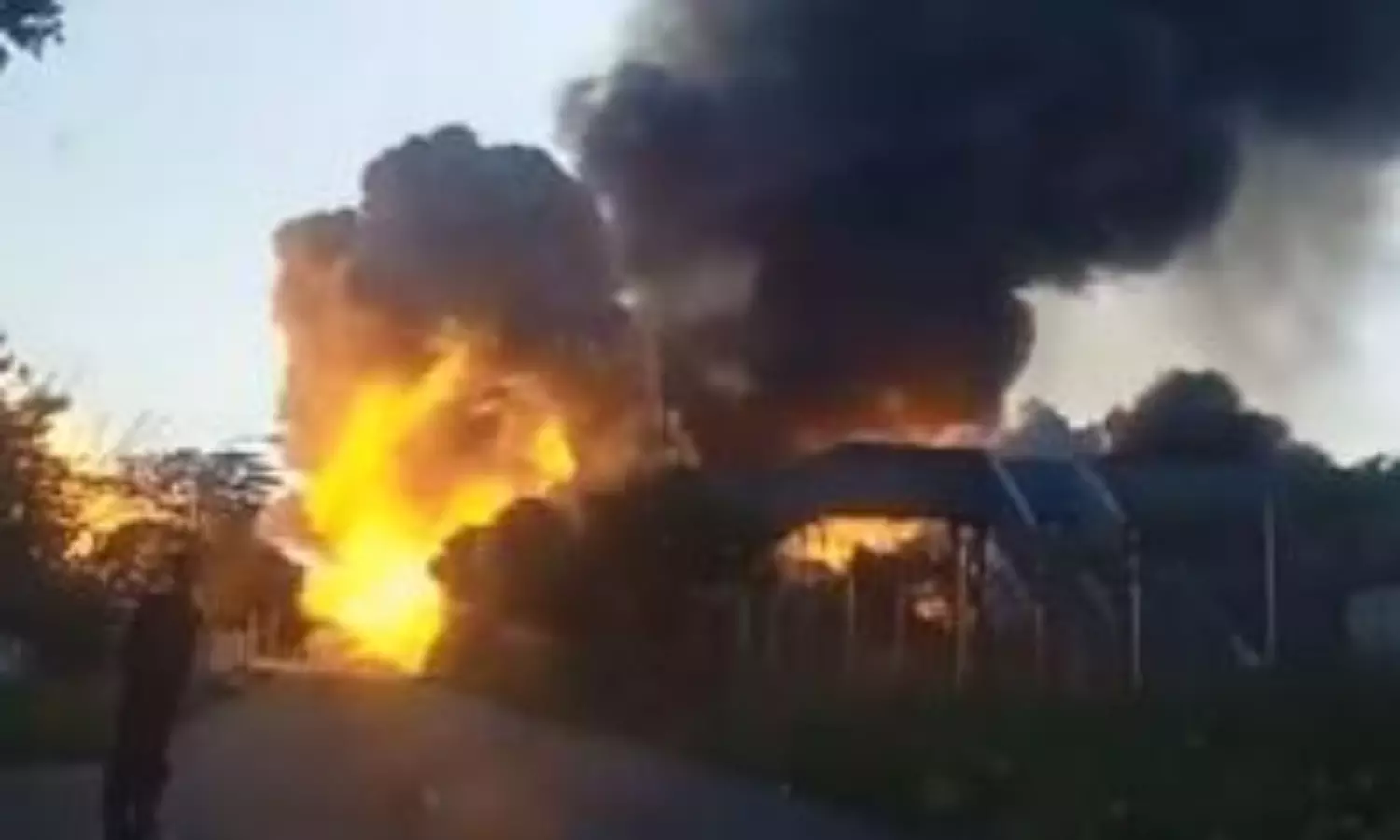 Tanker explosion