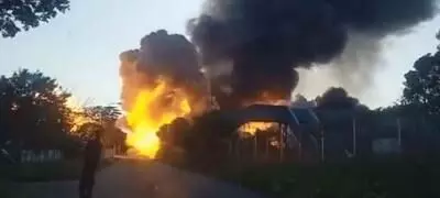 Tanker explosion