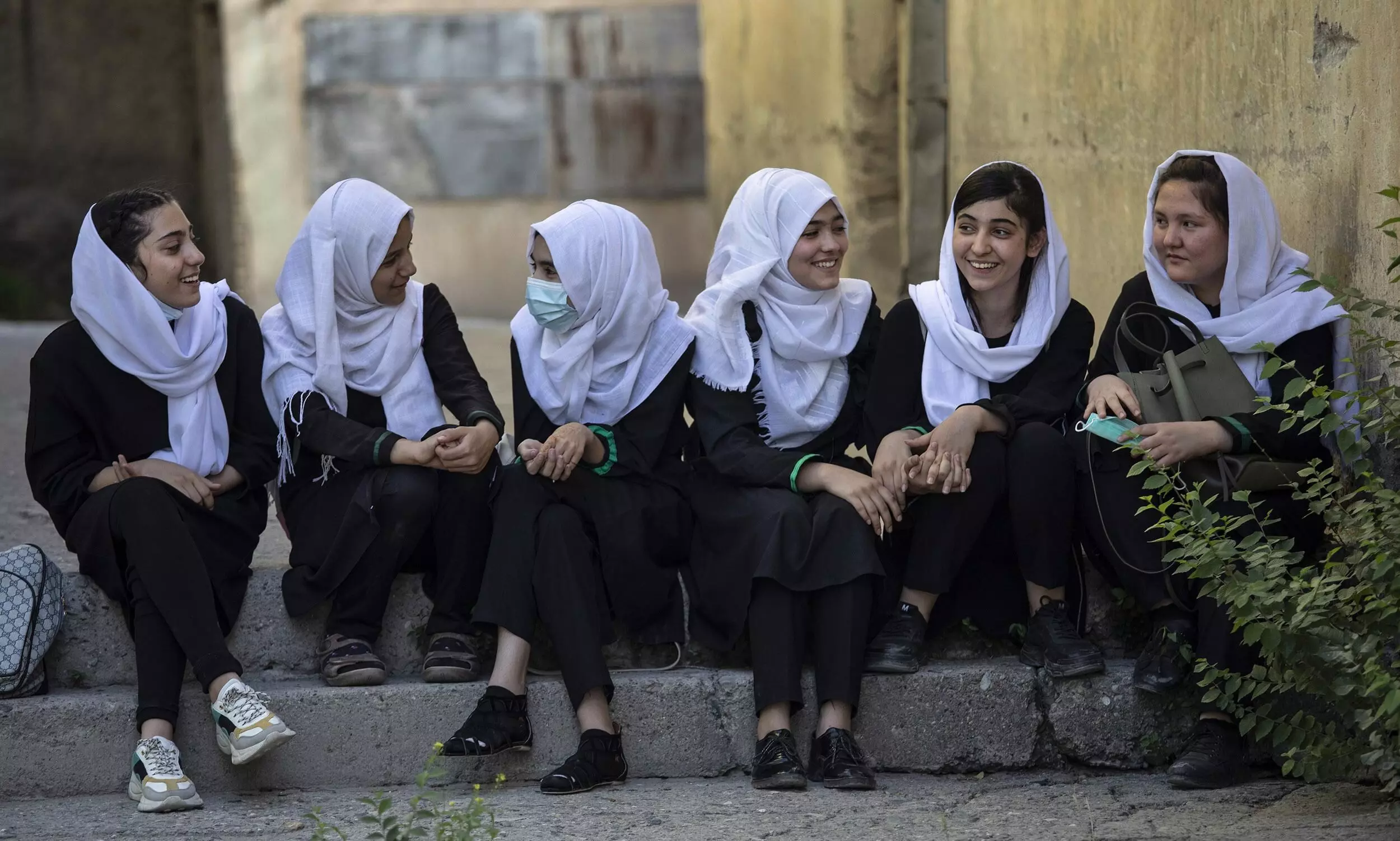Male students boycott classes on Talibans womens education ban