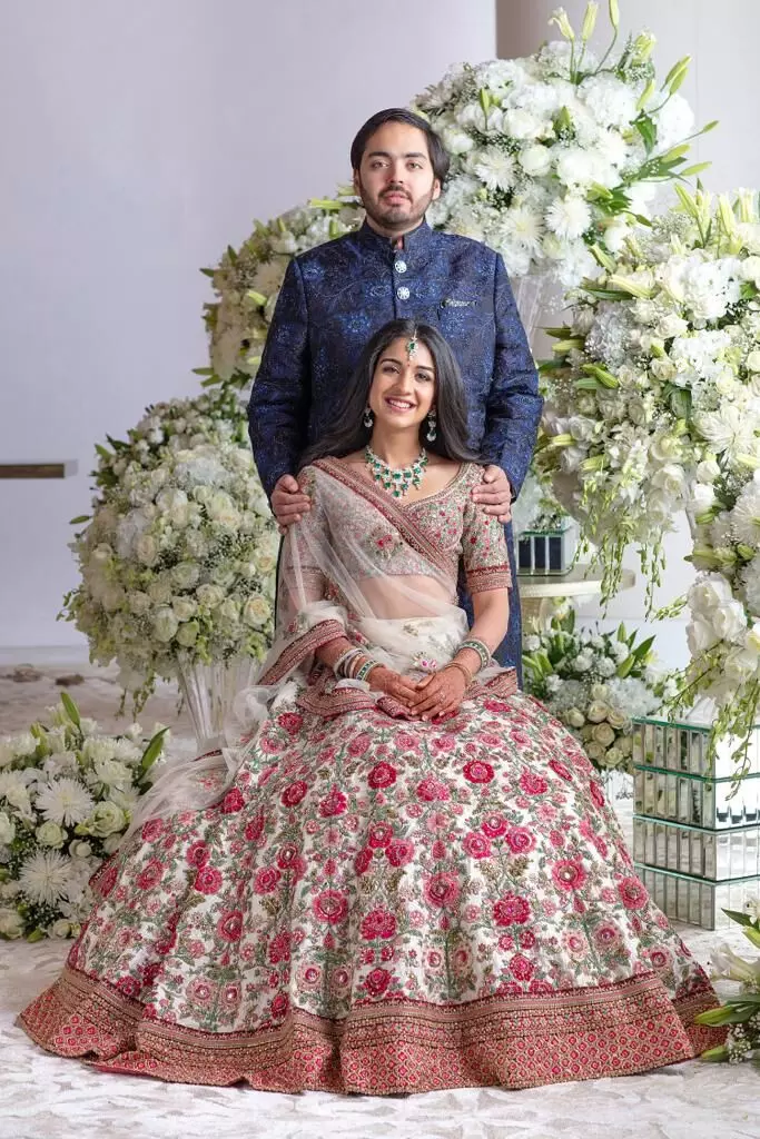 Mukesh Ambani’s son Anant gets engaged to Radhika Merchant