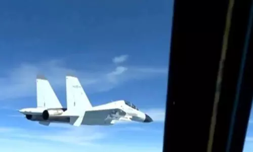 Chinese warplane came ‘dangerously’ close to US aircraft over China Sea