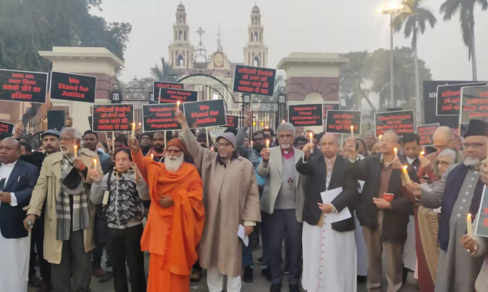 Candlelight vigil held for persecuted Chhattisgarh Adivasi Christians