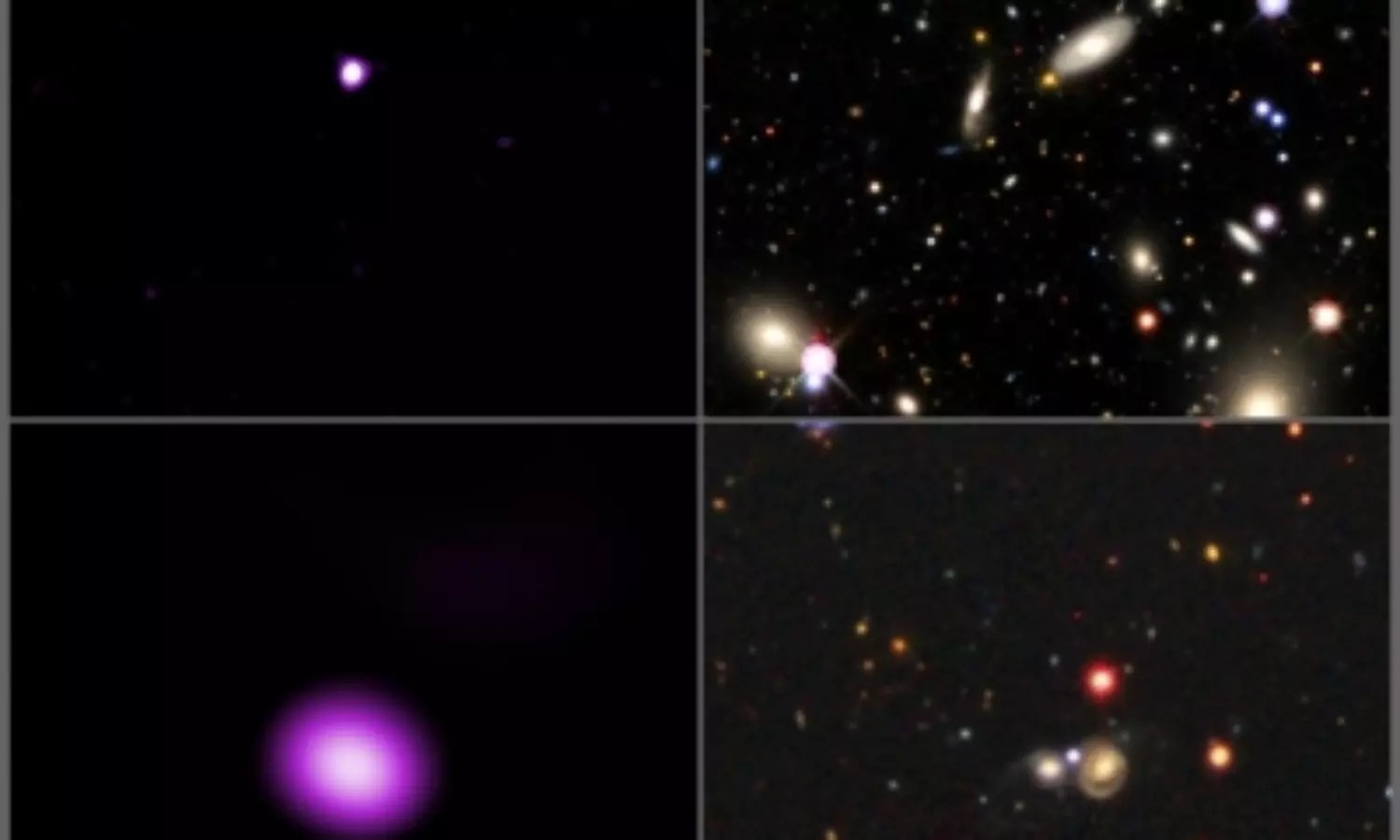 Chandra observatory of NASA aids in uncovering previously buried black holes