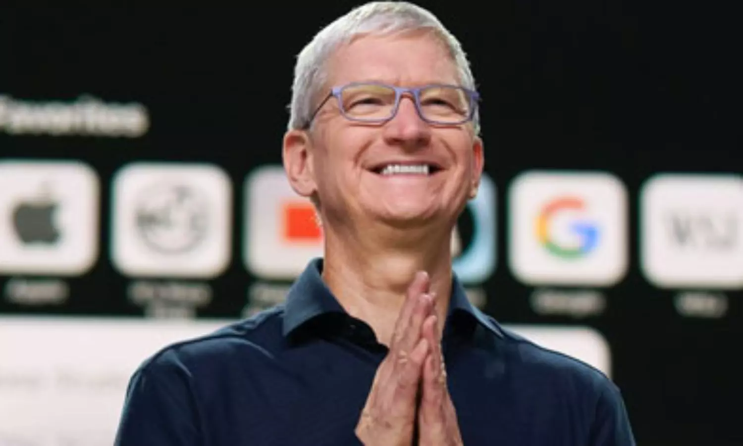 In a rare move Apple CEO Tim Cook takes a 40% pay cut