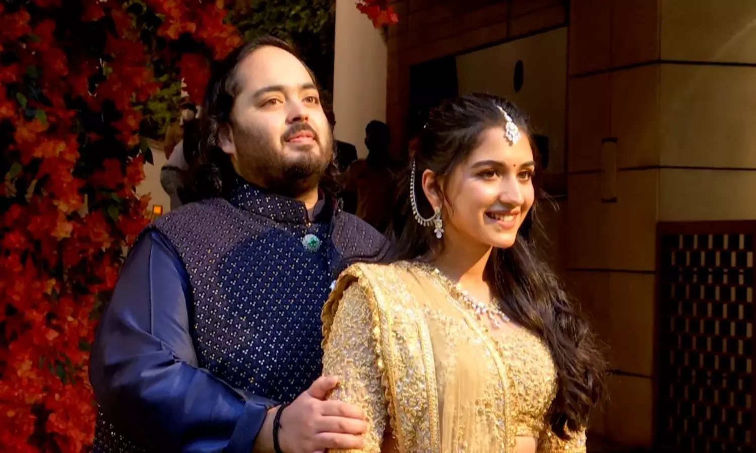 Anant & Radhika get engaged amidst traditional ceremonies