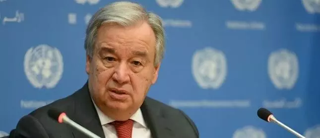 UN chief urges to end the addiction to fossil fuels at WEF