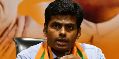 Promoting enmity: Tamil Nadu BJP chief Annamalai booked