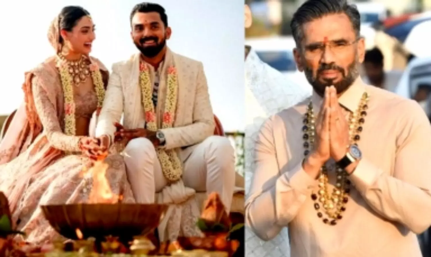 Suniel Shetty writes heartfelt wishes to Athiya Shetty, KL Rahul after their wedding