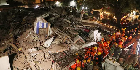 Lucknow building collapse: Samajwadi leaders wife, mother killed, 15 others injured