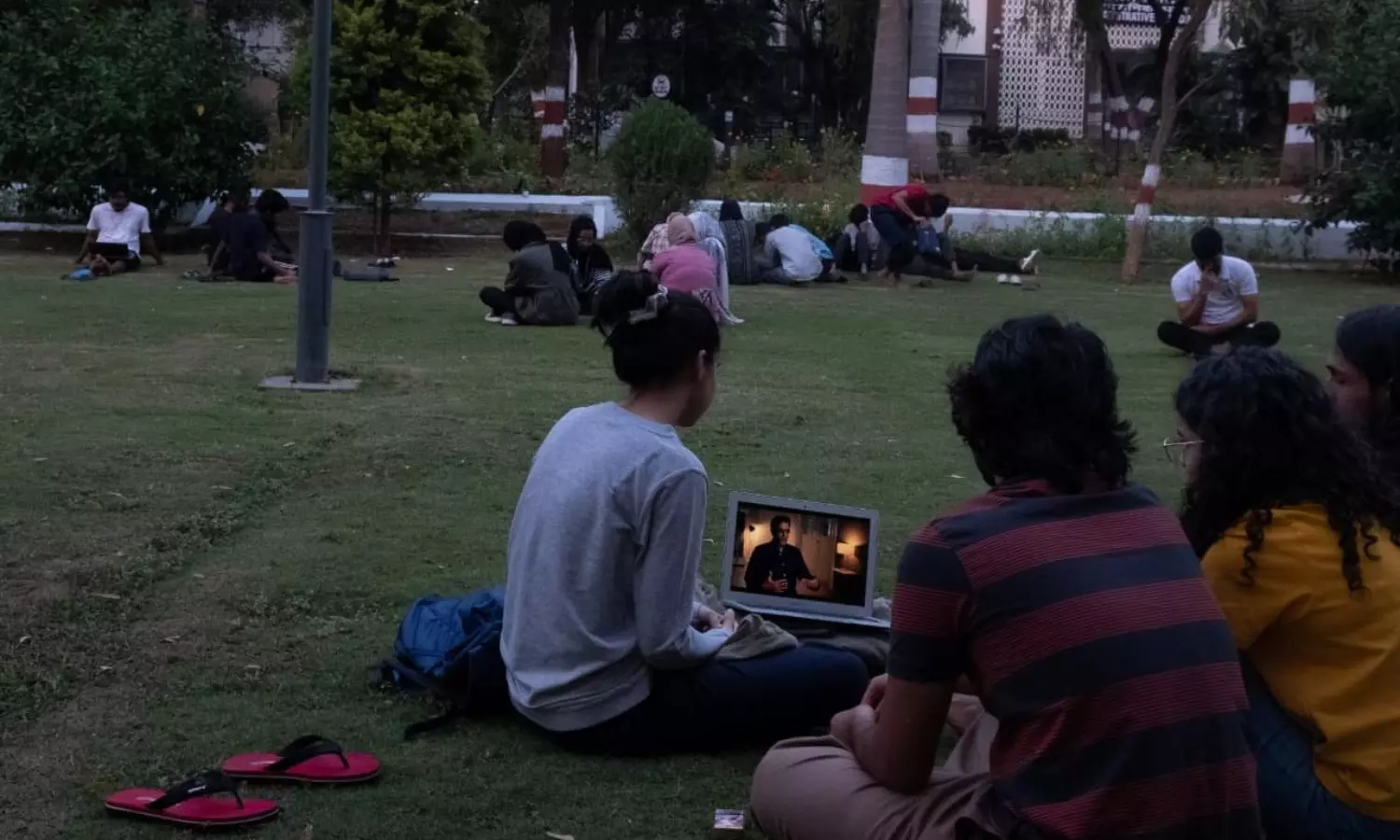 Student community organise BBC documentary screening at EFLU Hyderabad