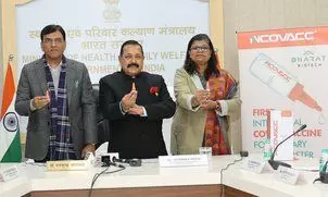 First intranasal Covid vaccine unveiled by health minister on Republic Day
