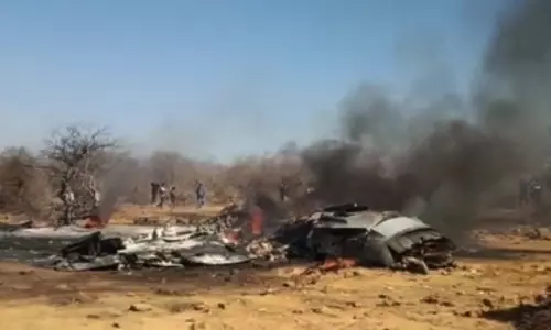 Two IAF fighter planes collide and crash during routine exercise in MP