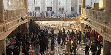 Suicide blast at a mosque in Pakistan’s Peshawar kills 89: report
