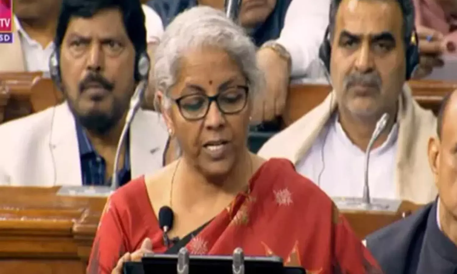 FM Sitharaman presents Union Budget; says Indias economy on right track