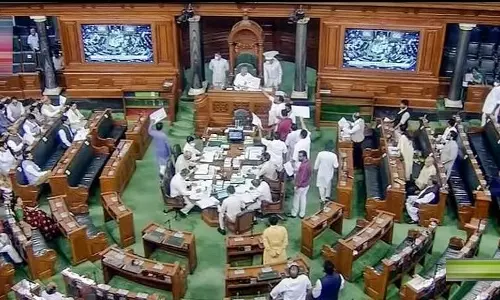 Adjournment notices issued in LS by Cong members to discuss Adani issue, border conflict