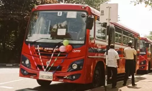 India hands over 50 more buses on Sri Lankas 75th Independence anniversary