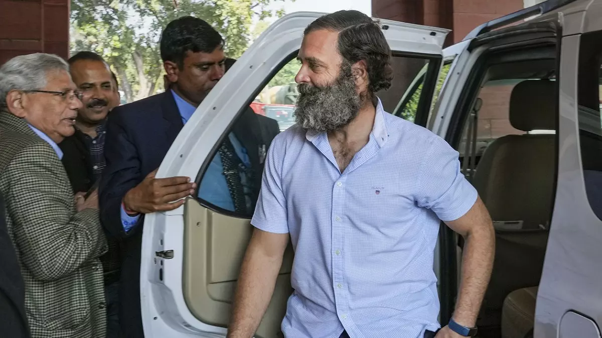 Democracy was cremated in Lok Sabha: Congress on expunging of Rahuls remarks Democracy was cremated in Lok Sabha: Congress on expunging of Rahuls remarks