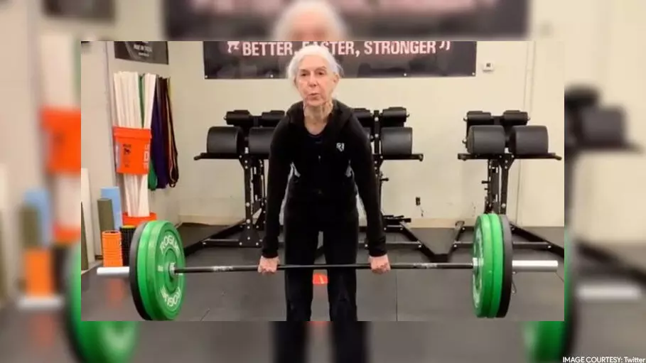 75-year-old woman wows internet with her rigorous workouts