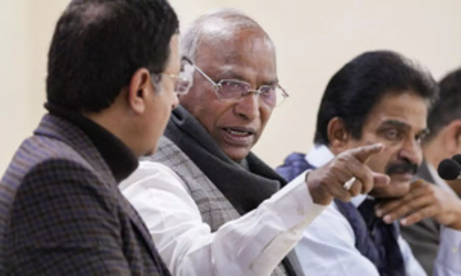 Congress chief Kharge vows to keep raising Adani issue inside, outside Parliament