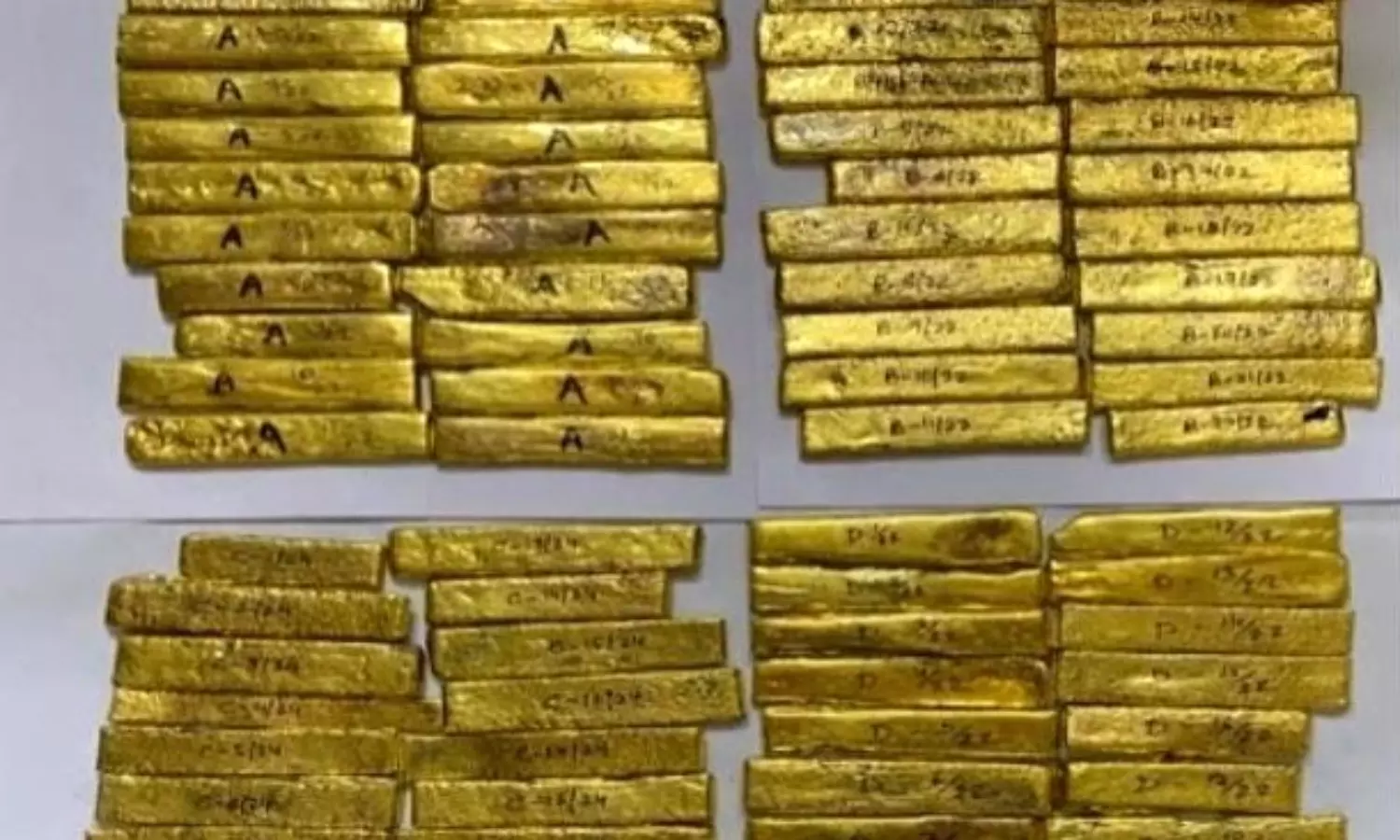 DRI seizes 24.4 kg gold worth Rs 14 cr, arrests 8 from near Bdesh border
