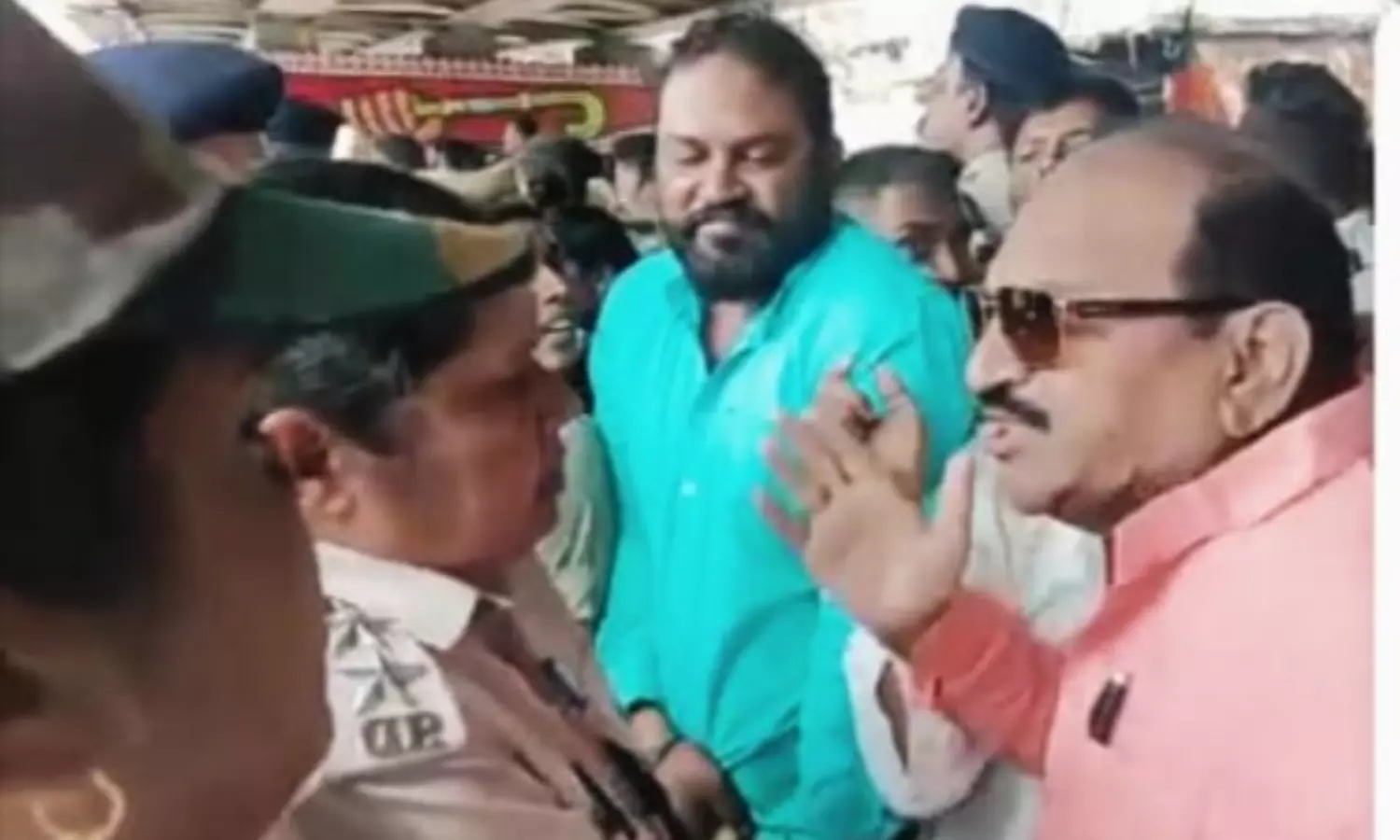 Odisha BJP leader allegedly pushes woman cop during BJP protest; he denies It