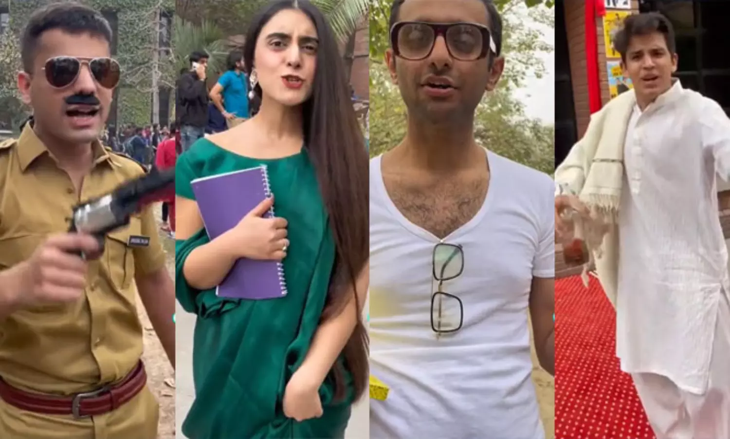 Students at Pakistan University celebrate Bollywood Day