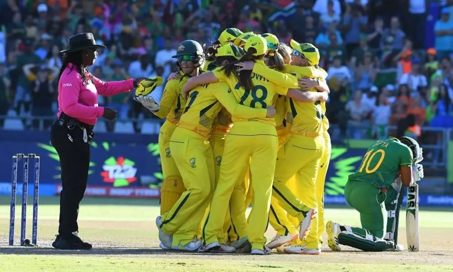 Womens T20I WC: Australia beats South Africa; wins 6th title