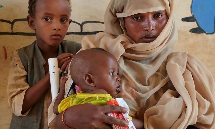 Nearly 4 mn children, women in Sudan malnourished: UN