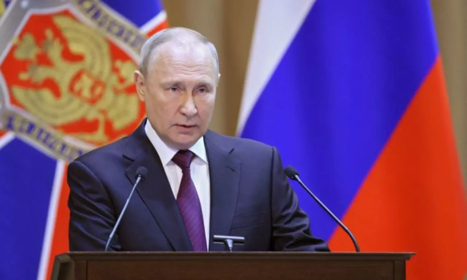 Putin signs law to suspend Russias participation in arms treaty with US