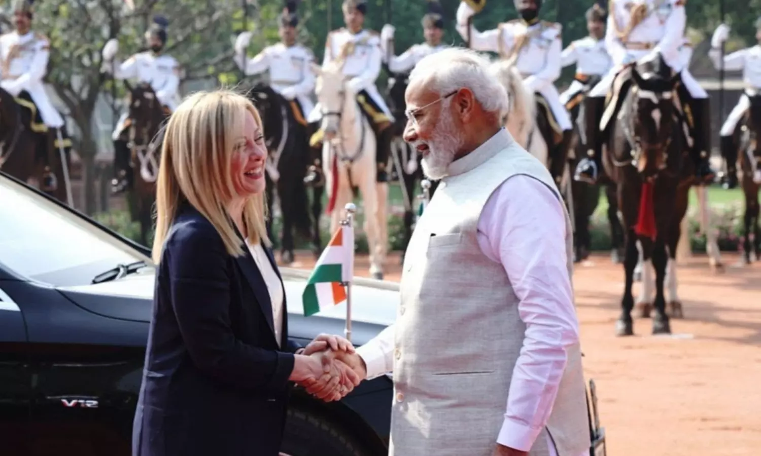 Italian Prime Minister lands in India for Raisina Dialogue