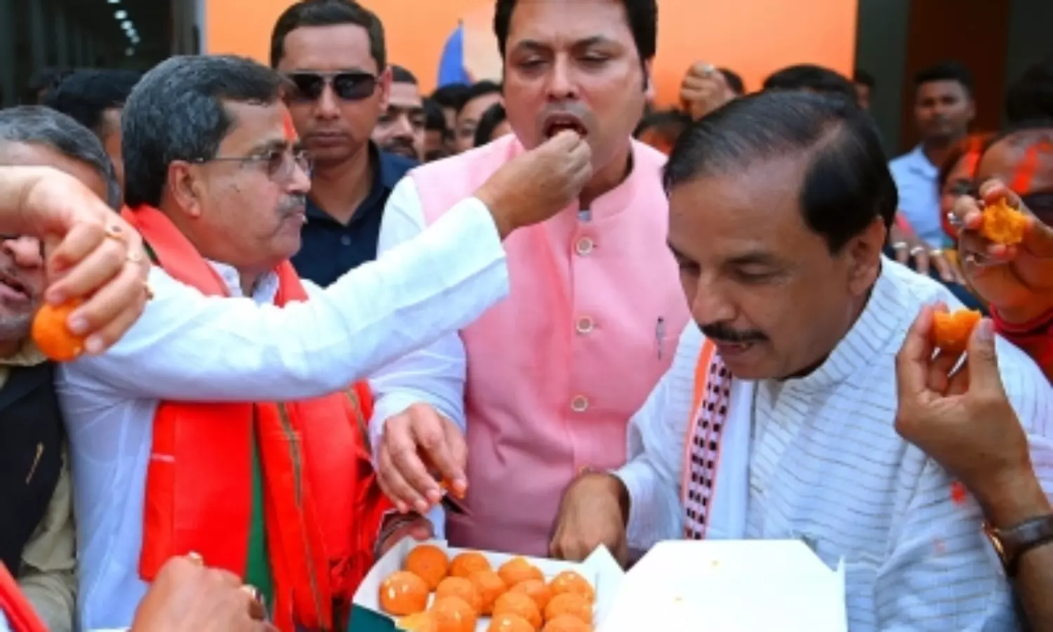 With 32 seats, BJP secures simple majority, 2nd term in Tripura