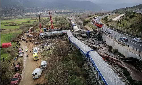 Greek Train collision: Angry protests after govt admits negligence Greek Train collision: Angry protests after govt admits negligence