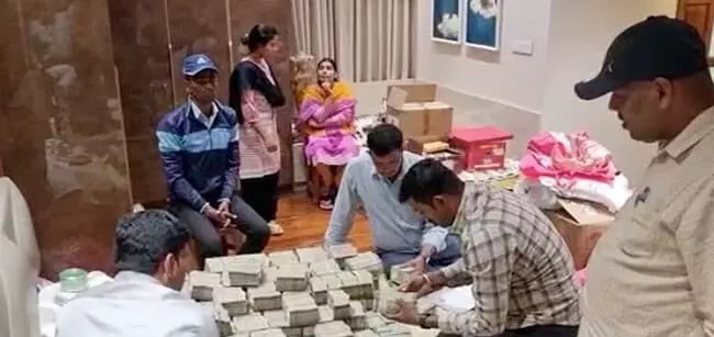 6 crore found at home of Karnataka BJP MLAs son after nabbed for taking bribes