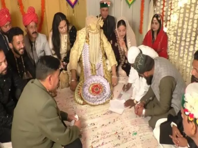 Temple run by VHP witnesses Muslim couple’s marriage in Shimla Temple run by VHP witnesses Muslim couple’s marriage in Shimla