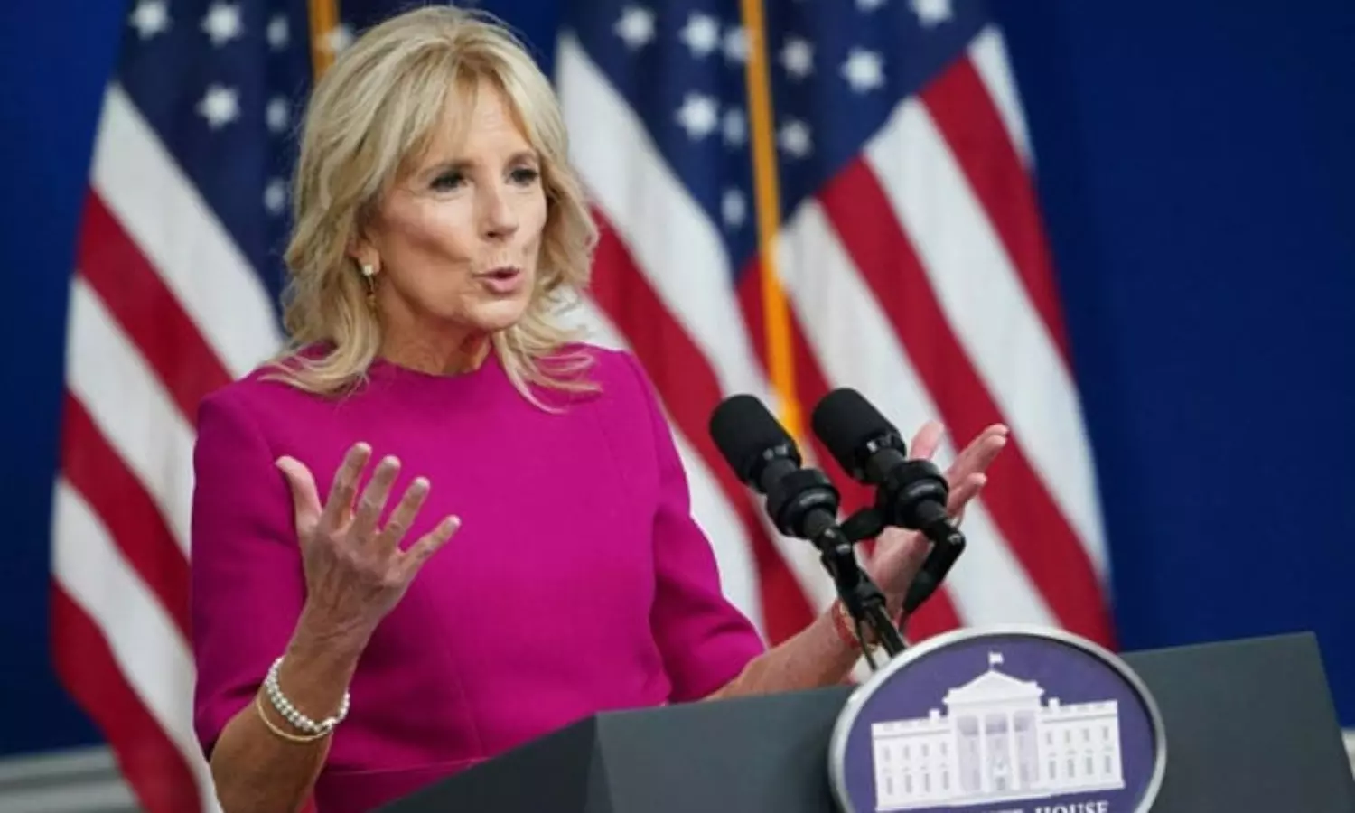 Nikki Haleys idea of competency test for elderly politicians slammed by Jill Biden