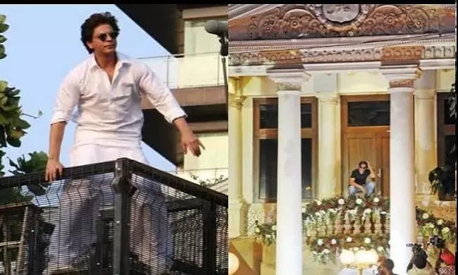 Entering SRKs residence in stealth; police arrest 2