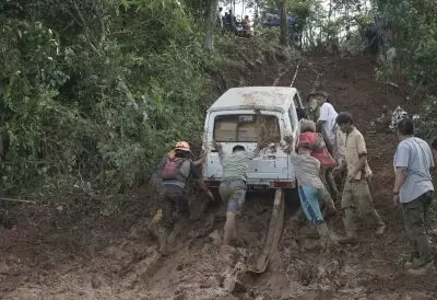 Landslide in Indonesia kills at least 17; 41 missing