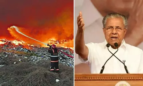 As Kochi smog dissipates, CM Vijayan finally breaks silence on Brahmapuram waste plant fire; orders probe