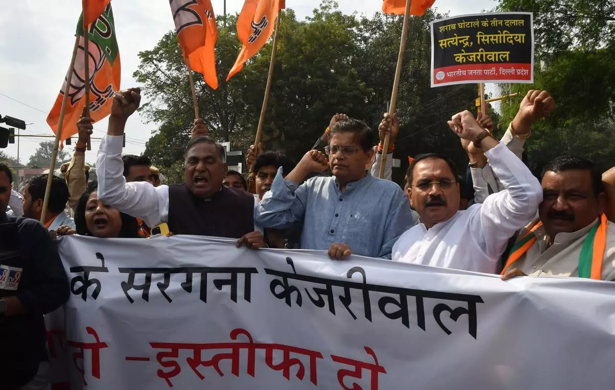 BJP to intensify protests against Kejriwal for masterminding liquor scam, demands resignation
