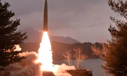 North Korea fires missiles before Japan and South Korea meet