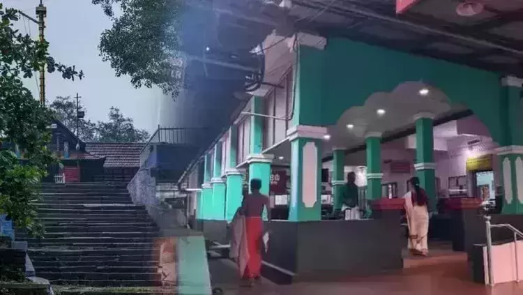 Green colour for temple walls invites wrath of Hindu Aikya Vedi, temple forced to change colour