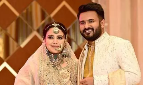 Swara Bhasker’s walima dress travelled from Lahore via Dubai to reach Bareilly