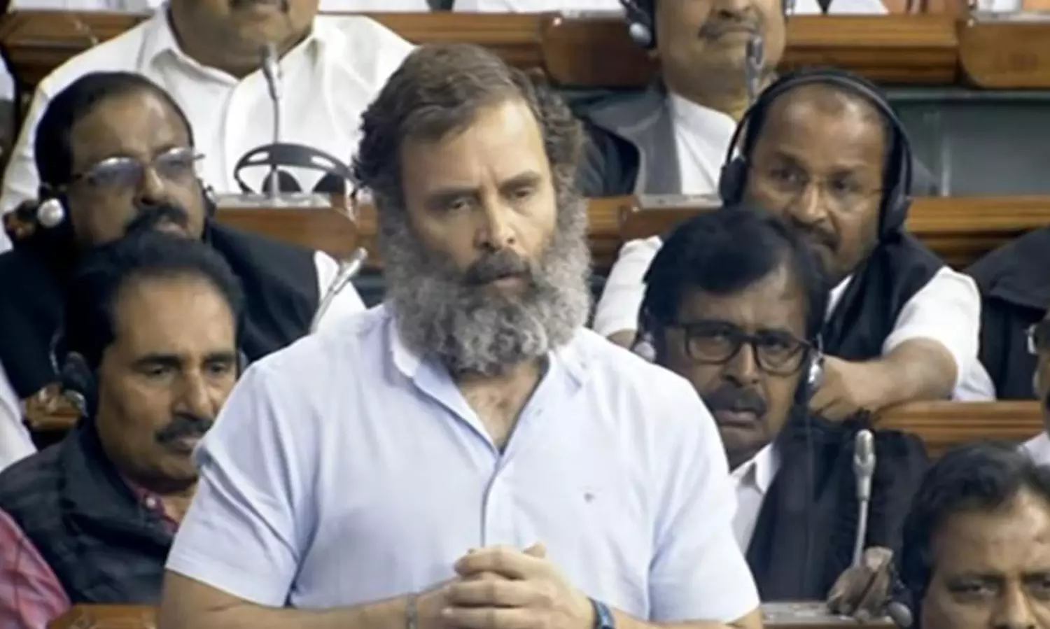 Rahul Gandhi loses Lok Sabha membership, Congress wishes Om Shanti to democracy