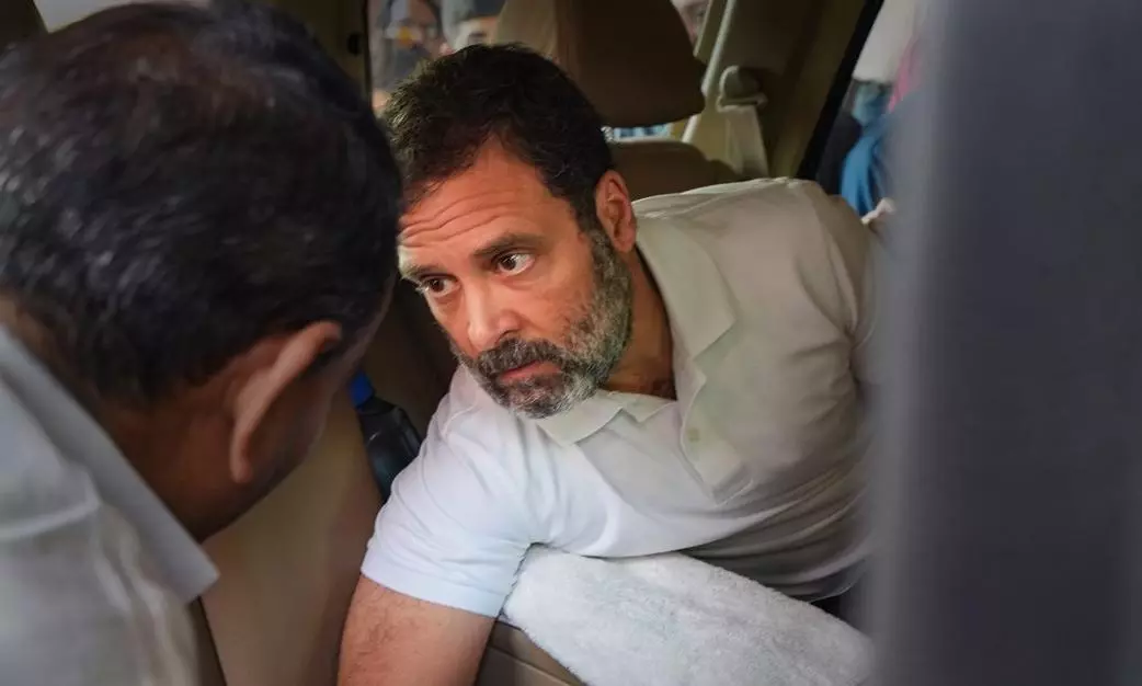 Rahul Gandhis stance on disqualification ordinance comes back to haunt him Rahul Gandhis stance on disqualification ordinance comes back to haunt him