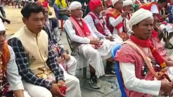 Tribals led by RSS protest against religious conversion in Assam