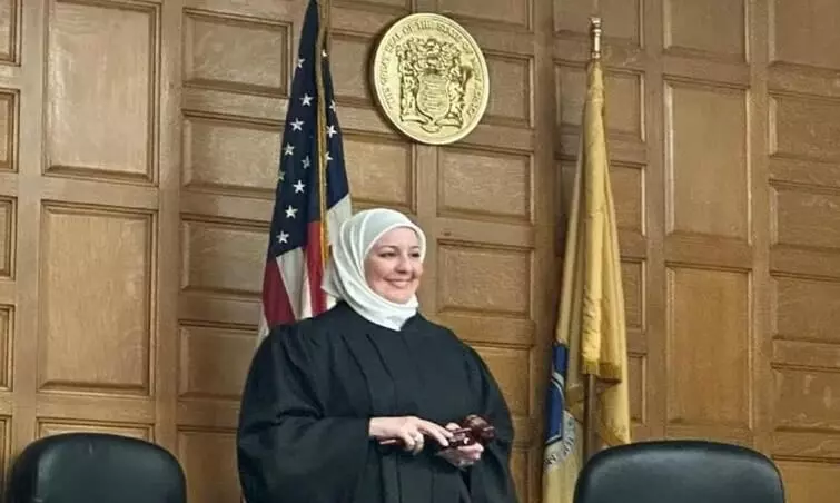 USs 1st hijab clad judge Nadia Kahf takes oath in New Jersey