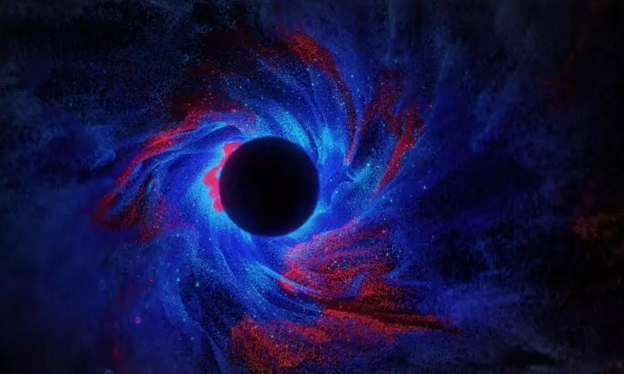 Scientists spot huge black hole emitting strong radiation to Earth