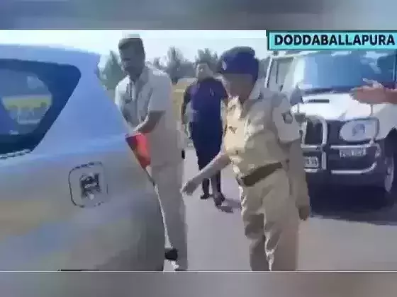 Election officials search Karnataka CMs car, video goes viral